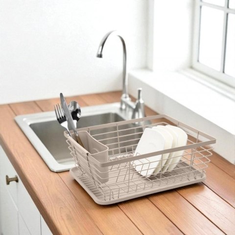 SUSZARKA DO NACZYŃ Z OCIEKACZEM I TACĄ 4028 Brunbeste