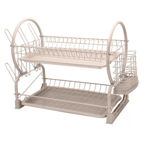 SUSZARKA DWUPOZIOMOWA DO NACZYŃ Z OCIEKACZEM I TACĄ 4029 Brunbeste