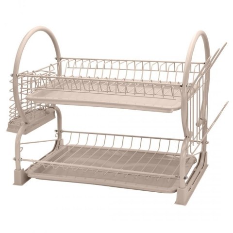 SUSZARKA DWUPOZIOMOWA DO NACZYŃ Z OCIEKACZEM I TACĄ 4029 Brunbeste