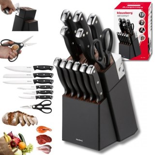 ZESTAW NOŻY KUCHENNYCH I DO STEKÓW W BLOKU KLAUSBERG KB-7985 Klausberg