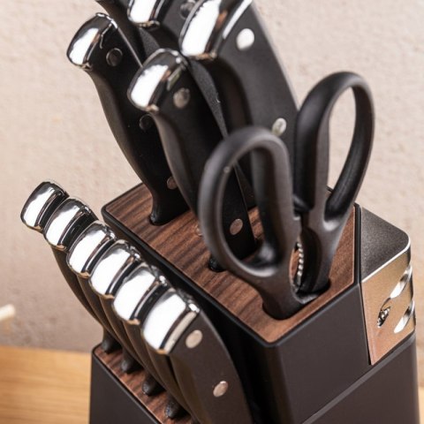 ZESTAW NOŻY KUCHENNYCH I DO STEKÓW W BLOKU KLAUSBERG KB-7985 Klausberg