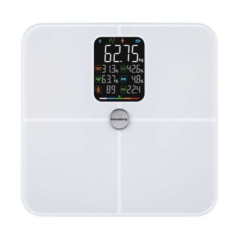 ANALITYCZNA WAGA ŁAZIENKOWA SMART IOS ANDROID KLAUSBERG KB-7941 Klausberg