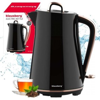 CZAJNIK ELEKTRYCZNY 1,7L KLAUSBERG KB-9015 CZARNY Klausberg