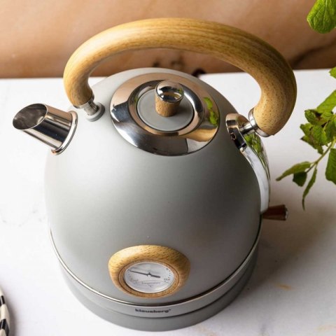 CZAJNIK ELEKTRYCZNY 1,8L Z TERMOMETREM KLAUSBERG KB-9009 RETRO Klausberg