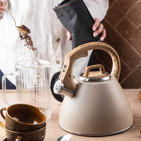 CZAJNIK STALOWY Z GWIZDKIEM 2,5L KLAUSBERG KB-7954 Klausberg