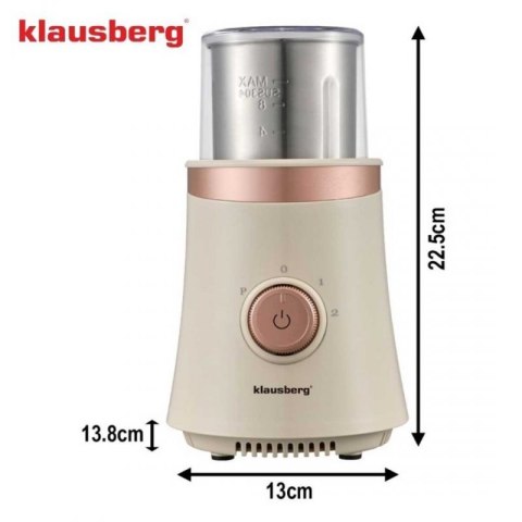 ELEKTRYCZNY MŁYNEK DO KAWY PRZYPRAW OWOCÓW KLAUSBERG KB-7993 Klausberg
