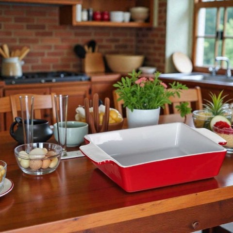 FORMA NACZYNIE CERAMICZNE DO ZAPIEKANIA 33,5x22,5 cm BANQUET CULINARIA Banquet