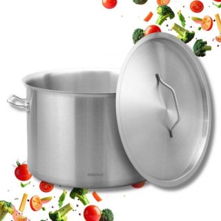 GARNEK GASTRONOMICZNY Z POKRYWĄ STALOWĄ Ø38cm 27L KINGHOFF KH-2025 Kinghoff
