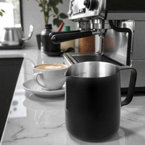 MLECZNIK DZBANEK STALOWY DO SPIENIANIA MLEKA 350ml 2209 Brunbeste