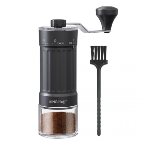 RĘCZNY MŁYNEK DO KAWY Z REGULACJĄ KINGHOFF KH-2002 Kinghoff