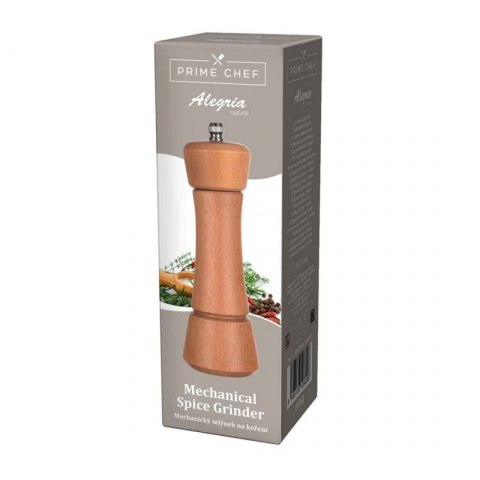 RĘCZNY MŁYNEK DO PIEPRZU SOLI Z DREWNA DĘBOWEGO BANQUET NATURAL Banquet