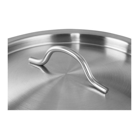 Garnek gastronomiczny z pokrywką stalowy nierdzewny do kuchenki indukcyjnej 71 L Royal catering