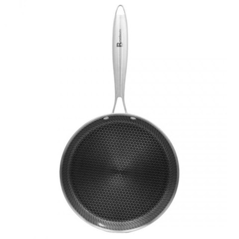 PATELNIA STALOWA DO NALEŚNIKÓW 24cm Z POWŁOKĄ PLASTER MIODU 5546 Brunbeste