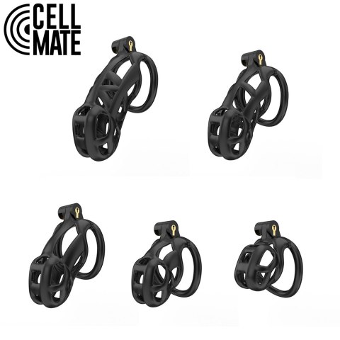 Pas cnoty Guardian Chastity Cage Black Size 1 CELLMATE CELLMATE