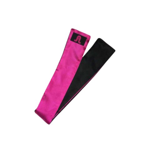 Satin Sash Rose-Black - Wstążka Do Wiązania Adrien Lastic Adrien Lastic