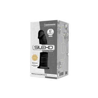 Silikonowe Dildo Model 2 15 Cm Black Silexd Silexd