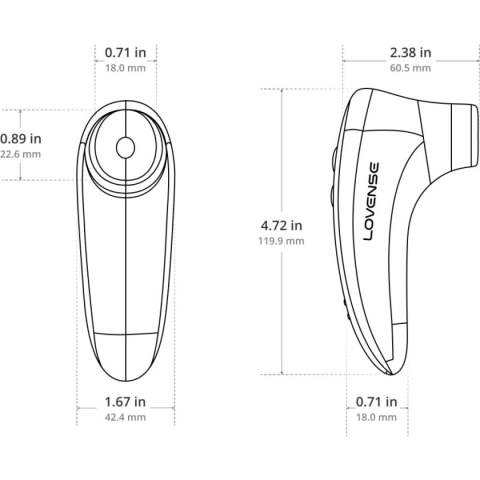 Ssący Stymulator Łechtaczki Tenera 2 Lovense Lovense