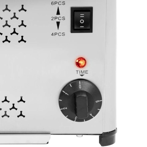 Toster opiekacz kanapkowy do chleba na 6 grzanek 2500 W Royal catering