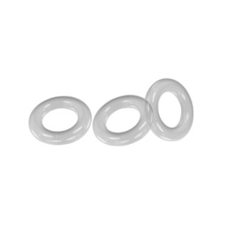 Zestaw pierścieni Willy Rings Cockrings 3 Pcs Clear Oxballs Oxballs