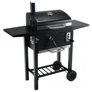 DUŻY GRILL WĘGLOWY NA KÓŁKACH Z PÓŁKAMI KLAUSBERG KB-9034 Klausberg