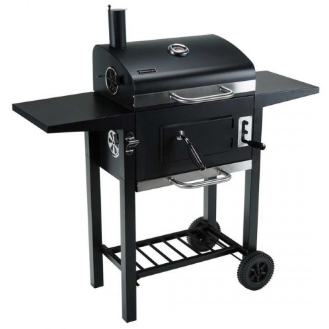 DUŻY GRILL WĘGLOWY NA KÓŁKACH Z PÓŁKAMI KLAUSBERG KB-9034 Klausberg