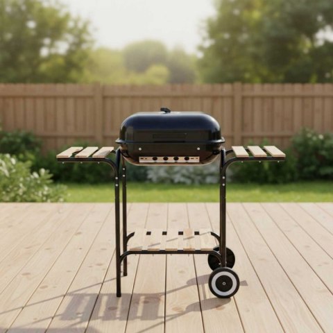 GRILL WĘGLOWY NA KÓŁKACH Z PÓŁKAMI KINGHOFF KH-2034 Kinghoff