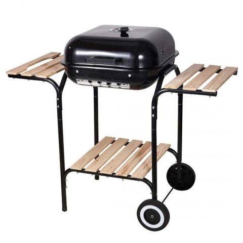GRILL WĘGLOWY NA KÓŁKACH Z PÓŁKAMI KINGHOFF KH-2034 Kinghoff