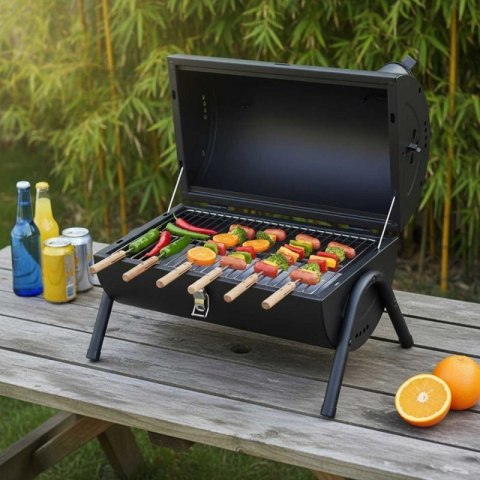 GRILL WĘGLOWY PRZENOŚNY SKŁADANY KINGHOFF KH-2032 Kinghoff
