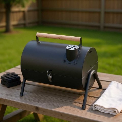 GRILL WĘGLOWY PRZENOŚNY SKŁADANY KINGHOFF KH-2032 Kinghoff