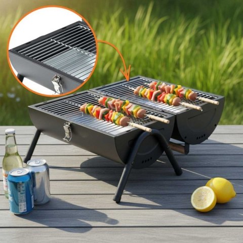 GRILL WĘGLOWY PRZENOŚNY SKŁADANY KINGHOFF KH-2032 Kinghoff