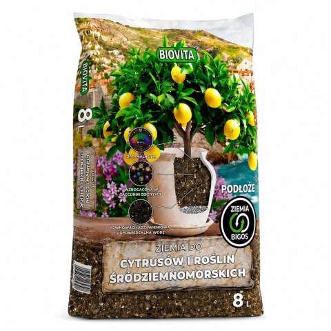 BIOVITA BIGOS Ziemia do cytrusów i śródz. 8L (180)