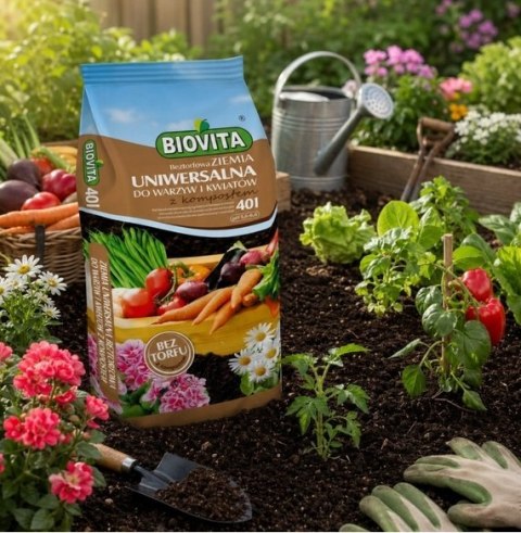 BIOVITA Beztorfowa ziemia uniwersalna 40L (60)