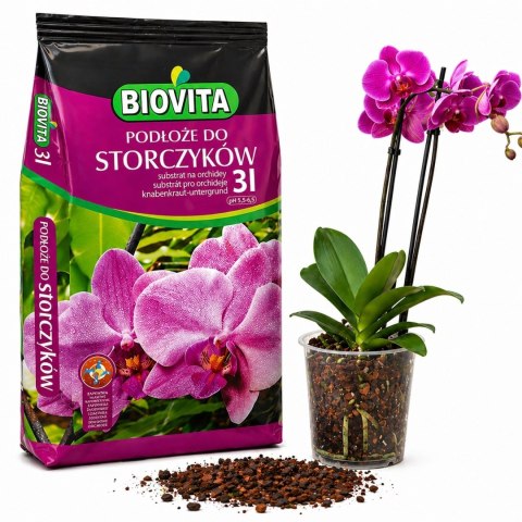 BIOVITA Ziemia podłoże do storczyków 3L (360)