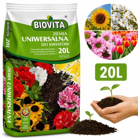 BIOVITA Ziemia uniwersalna 20L (120)