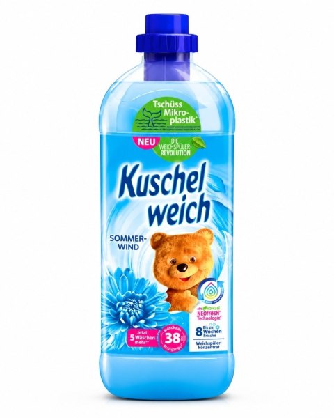 PŁYN DO PŁUKANIA KUSCHEL 1L SOMMER WIND NIEBIESKI