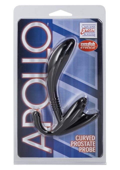Curved Prostate Probe Black CalExotics