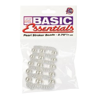 Pearl Stroker Beads Large Transparent CalExotics