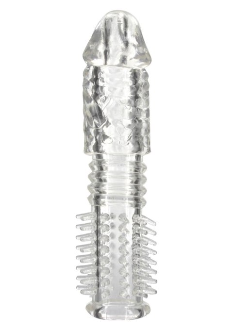 Penis Silicone Sleeve Transparent Seven Creations