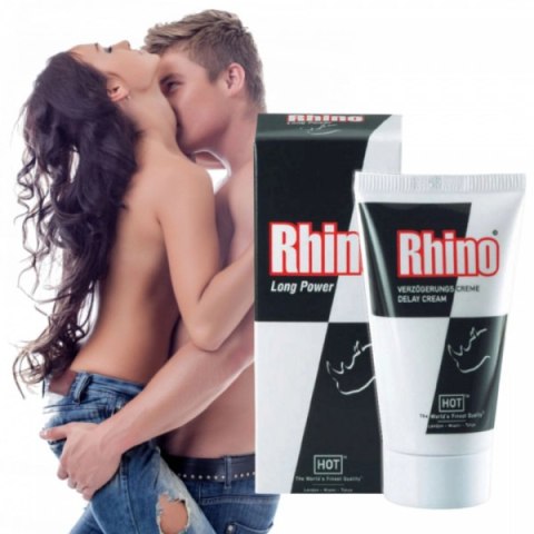 Żel/sprej-RHINO Long Power Cream 30ml Hot