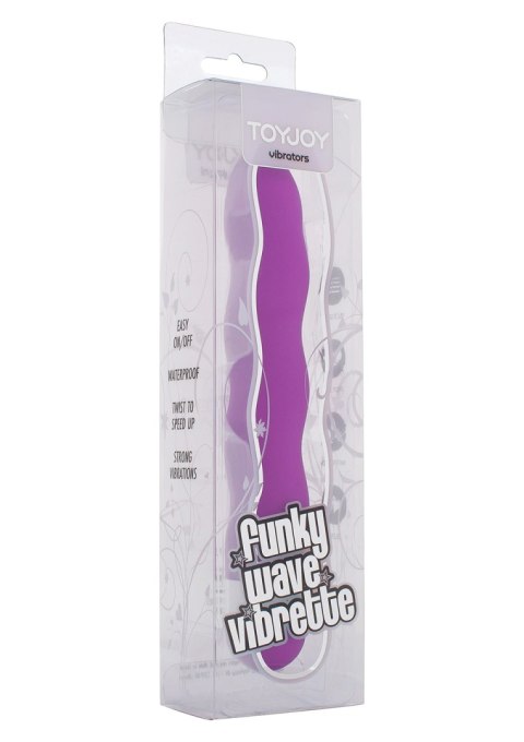 Funky Wave Vibrette Purple TOYJOY