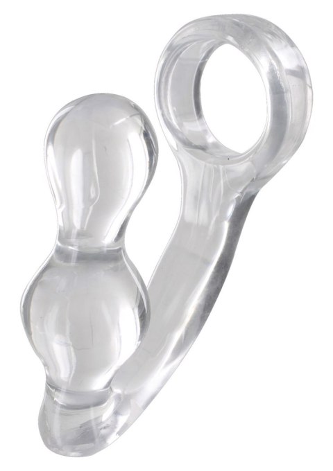Power Plug & Penisring Transparent TOYJOY