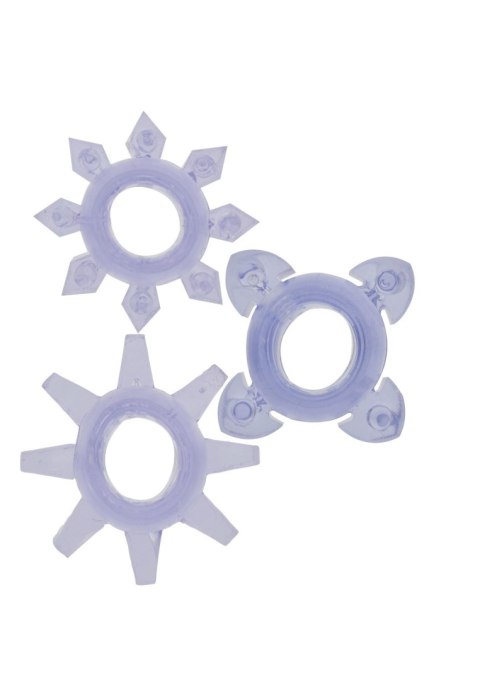 Tickle C-Rings Purple TOYJOY