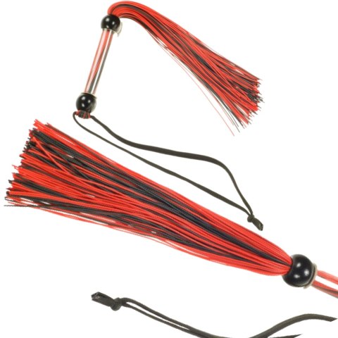 Pejcz- Me You Us Tease And Please Silicone Flogger Black Me You Us