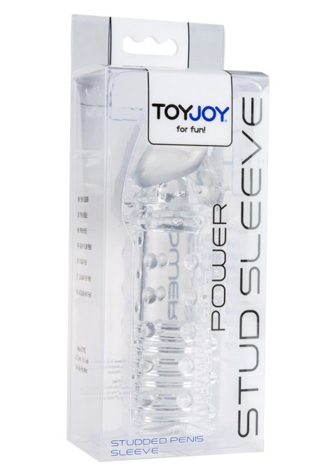 Power Stud Sleeve Transparent TOYJOY