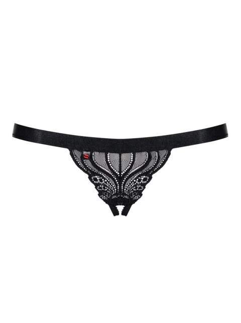 Bielizna-828-THC-1 stringi otwarte L/XL Obsessive
