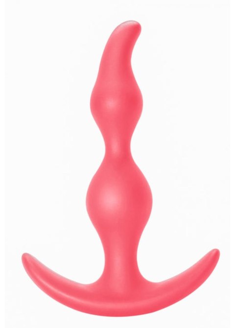 Plug-Anal Plug Bent Anal Plug Pink Lola Toys