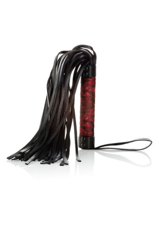 Scandal Flogger With Tag Black CalExotics