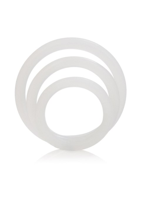 Silicone Support Rings Transparent CalExotics