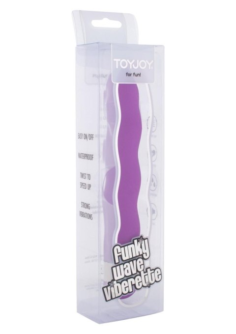 Funky Wave Vibrette Violet TOYJOY