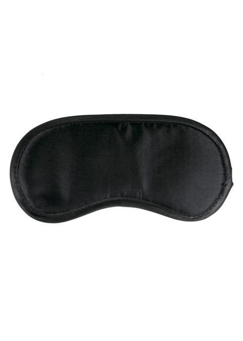 Maska-Black Satin Eye Mask Easytoys